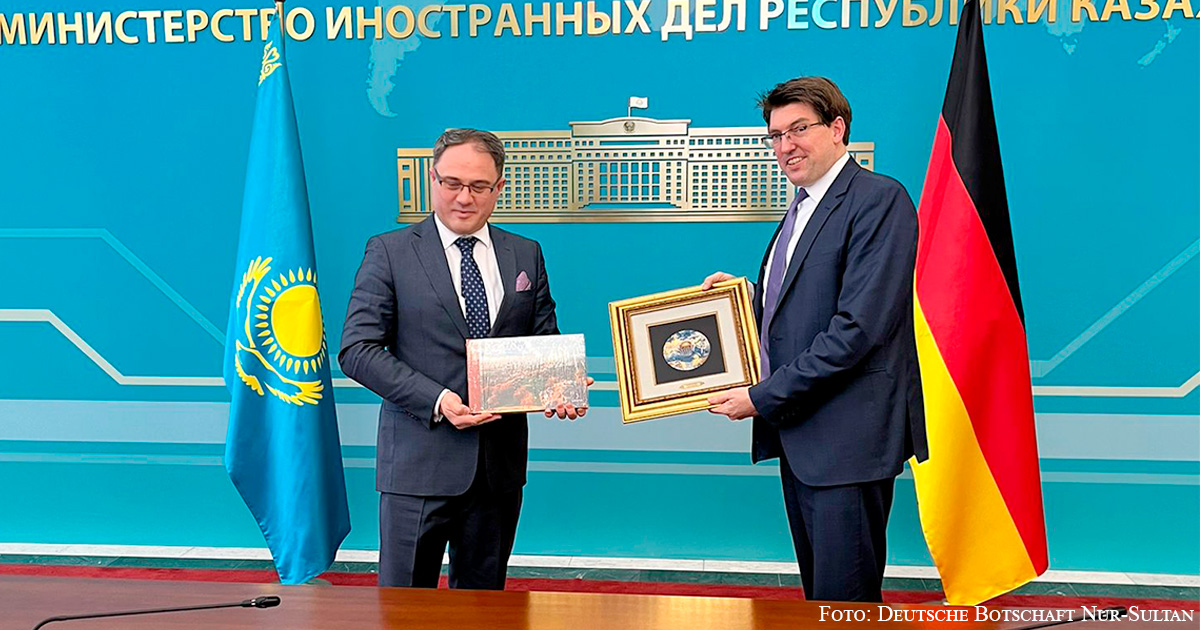 30-летие дипотношений между Казахстаном и Германией