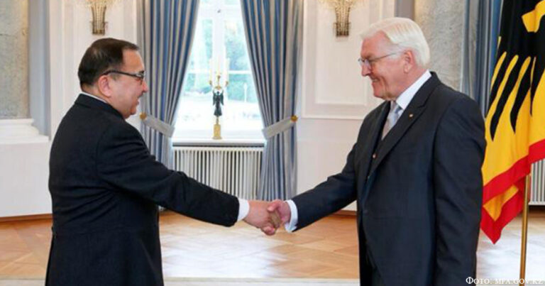 Посол Казахстана вручил верительные грамоты Президенту Германии