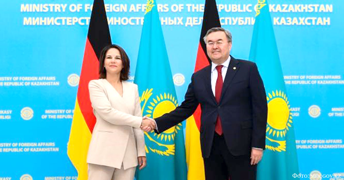 Перспективы укрепления тесного политического и экономического партнёрства обсудили главы МИД Казахстана и Германии