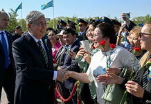 Поздравление Главы государства Касым-Жомарта Токаева с Днем Победы