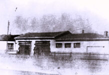 Карагандинский горноспасатель Яков Иванович Ремхе Первое здание горноспасательной станции. г. Караганда. 1932 г.