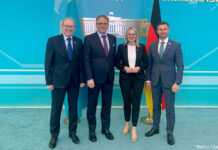 ХХ Межправительственная комиссия: расширение сотрудничества XX Казахстанско-Германская межправительственная комиссия по вопросам этнических немцев