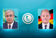 Касым-Жомарт Токаев и Олаф Шольц обсудили ряд практических вопросов отношений Казахстана и Германии