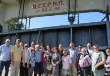 Изучая историю. Определяя новые цели На плотине р. Еруслан видна сохранившаяся надпись «А.С.С.Р. Н.П. НКЗ. 1928», что означает «Автономная Советская Социалистическая Республика немцев Поволжья. Народный комиссариат земледелия. 1928»