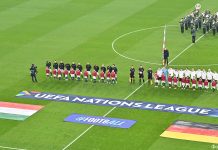 Футбольный матч между сборными Венгрии и Германии посетил Президент Казахстана