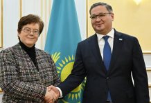 Министр иностранных дел Казахстана принял Посла Германии