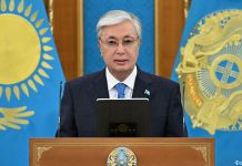 Поздравление Главы государства Касым-Жомарта Токаева с Днем Республики