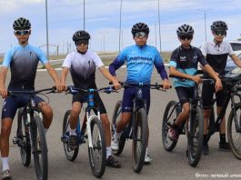 Символический велопробег «Путь Абая» Абай жолы