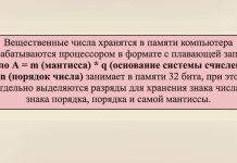 Информатика Александра Шерцера: числа