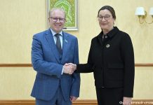 Главный инспектор МИД ФРГ посетила Казахстан