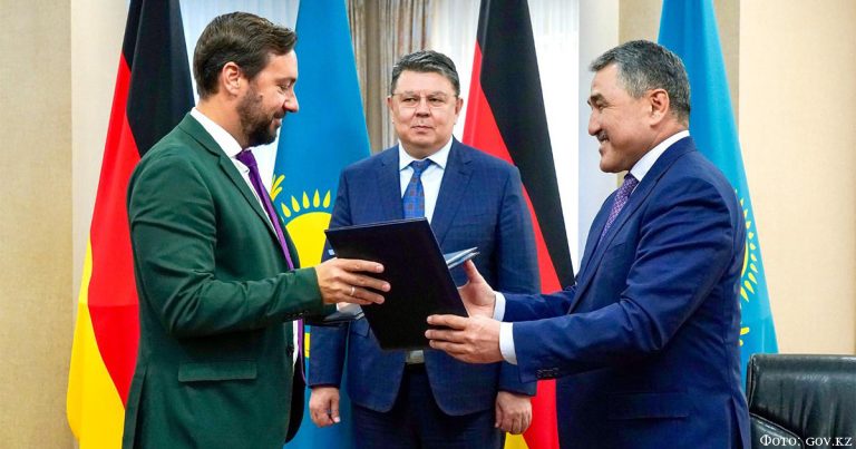 Соглашение о стратегическом водном партнерстве подписано между Казахстаном и Германией