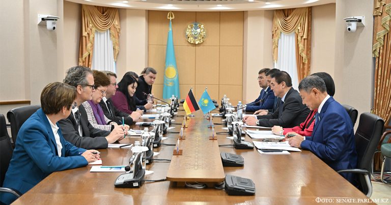Перспективы расширения межпарламентского сотрудничества Казахстана и Германии обсудили в Сенате