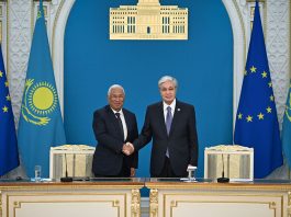 Касым-Жомарт Токаев и Антониу Кошта выступили с совместным заявлением