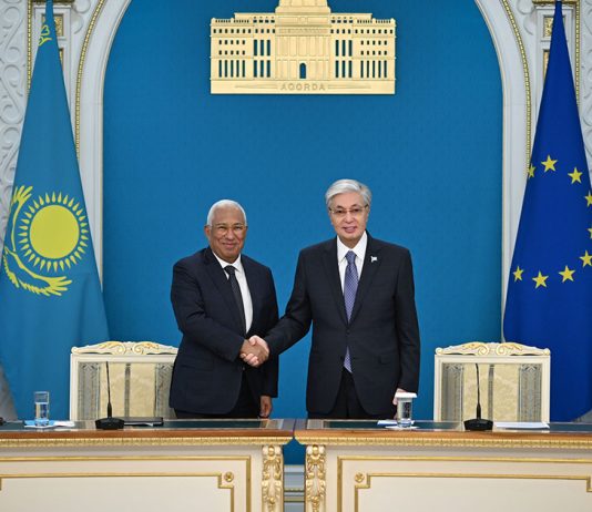 Касым-Жомарт Токаев и Антониу Кошта выступили с совместным заявлением
