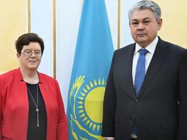 Глава МИД Казахстана принял Посла Германии