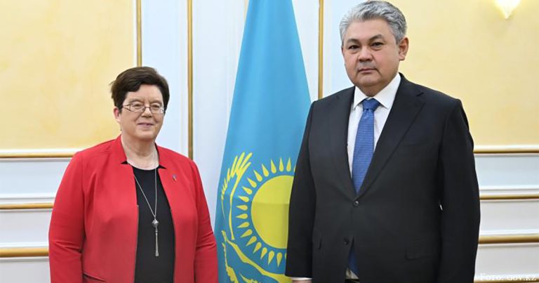 Глава МИД Казахстана принял Посла Германии