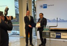 В Саарбрюккене открылось Почётное консульство Казахстана