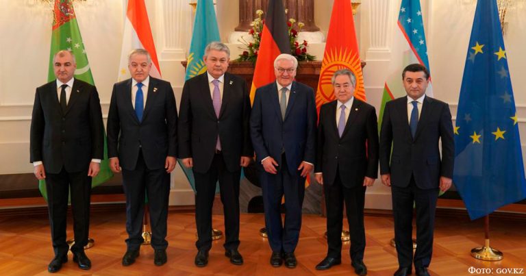 Министры иностранных дел стран Центральной Азии встретились с Федеральным Президентом Германии