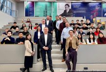 Немецкие промышленники познакомились с будущими казахстанскими инженерами: делегация из Германии посетила Anhalt International University