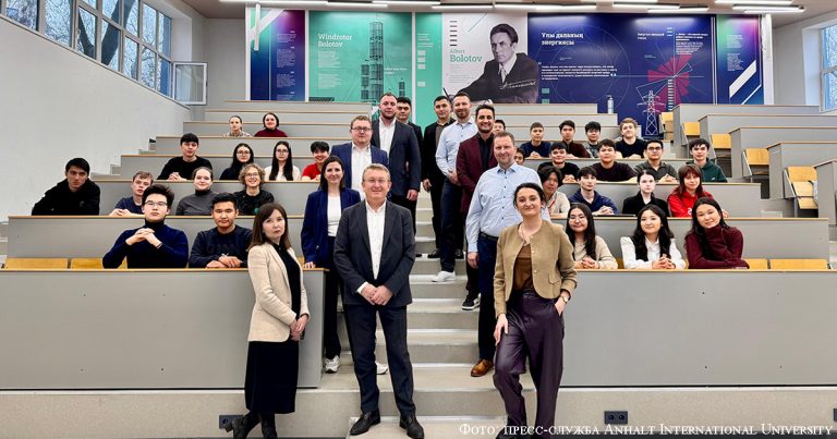 Немецкие промышленники познакомились с будущими казахстанскими инженерами: делегация из Германии посетила Anhalt International University