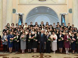 Поздравление Главы государства Касым-Жомарта Токаева с Международным женским днем Поздравление Главы государства Касым-Жомарта Токаева с Международным женским днем