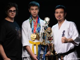 Юный чемпион из Алматы: Армель Разиев победитель турнира “Mawashi Open” по киокушин-каратэ