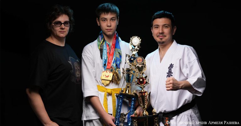 Юный чемпион из Алматы: Армель Разиев победитель турнира “Mawashi Open” по киокушин-каратэ