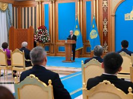 Выступление Главы государства Касым-Жомарта Токаева на церемонии награждения ученых