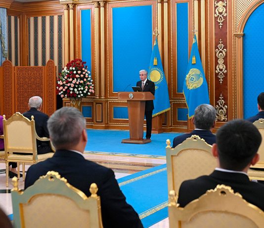 Выступление Главы государства Касым-Жомарта Токаева на церемонии награждения ученых