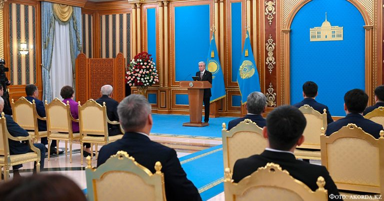 Выступление Главы государства Касым-Жомарта Токаева на церемонии награждения ученых
