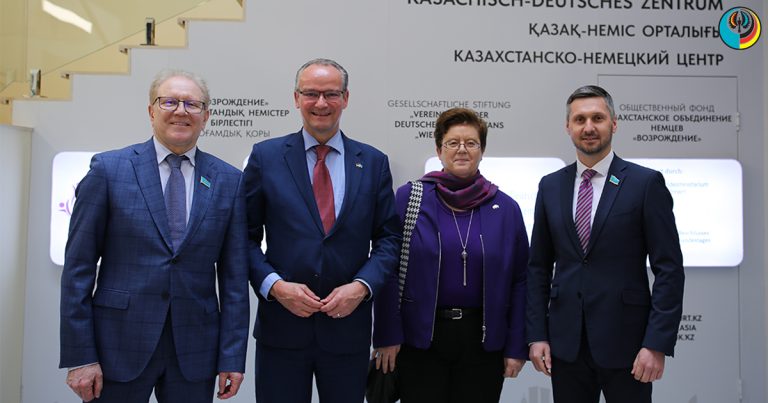 Мост между Берлином и Астаной: о чем говорили на встрече с Гюнтером Крихбаумом