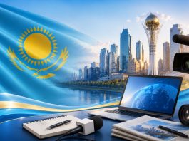 Поздравляем с Днём работников средств массовой информации Республики Казахстан Поздравляем с Днем работников средств массовой информации