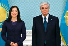 Президент Казахстана принял Федерального министра экономики и энергетики Германии Катерину Райхе Катерина Райхе