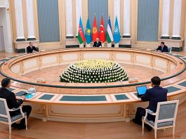 Глава государства встретился с министрами внутренних дел стран – членов Организации тюркских государств