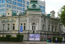 След немецких архитекторов на карте города Астаны
