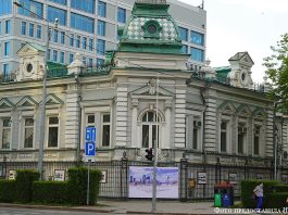 След немецких архитекторов на карте города Астаны