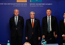 Глава государства принял председателя правления D.A.R. Metall AG Кристиана Артнера