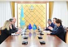 Қазақстан Халық Кеңесі басшылығы Орталық Азия бойынша Еуропалық Одақтың арнайы өкілімен кездесті