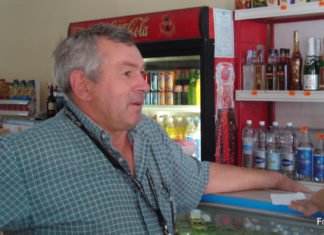 Ein Geschäft am Issyk-Kul