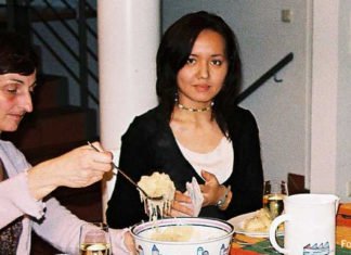 Eine Kasachin und deutsche Gastfreundlichkeit