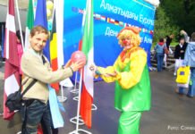 Europäische Woche im Panfilow-Park eröffnet