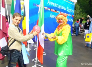 Europäische Woche im Panfilow-Park eröffnet