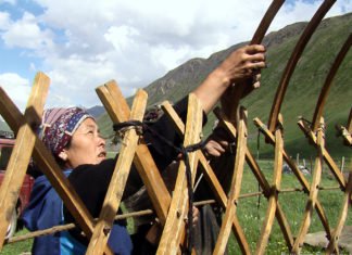 Almauftrieb im Tienschan