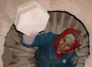 Die Frau im Ziegelofen