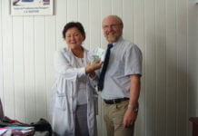 Eine neue Nähstube im Kinderheim