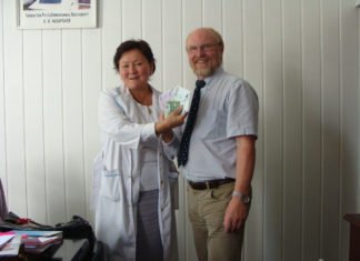 Eine neue Nähstube im Kinderheim