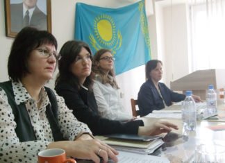 Studenten suchen das Gespräch