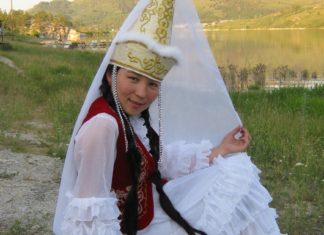 Erwachte Kultur in Kirgisistan