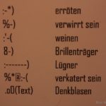 Das Internet hat seine eigene Sprache, besonders beim Chatten sagen diese Zeichen alles.