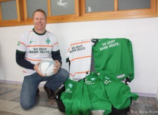 Ein Koffer voller Fußballsachen